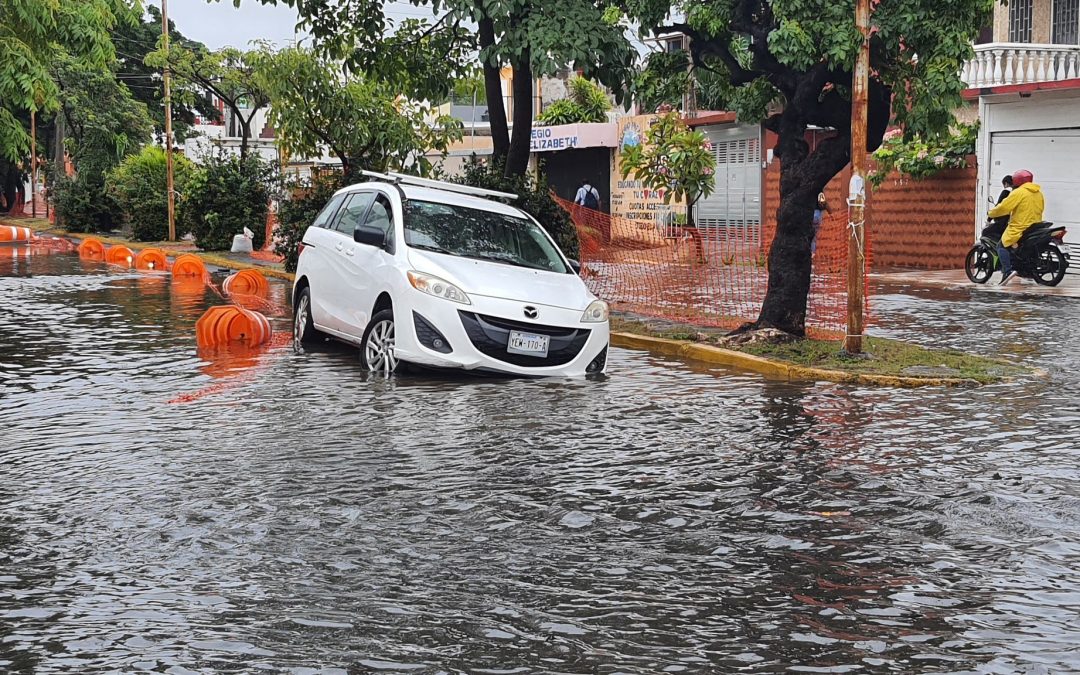 LLUVIA DEJA AFECTACIONES EN VERACRUZ Y BOCA DEL RIO