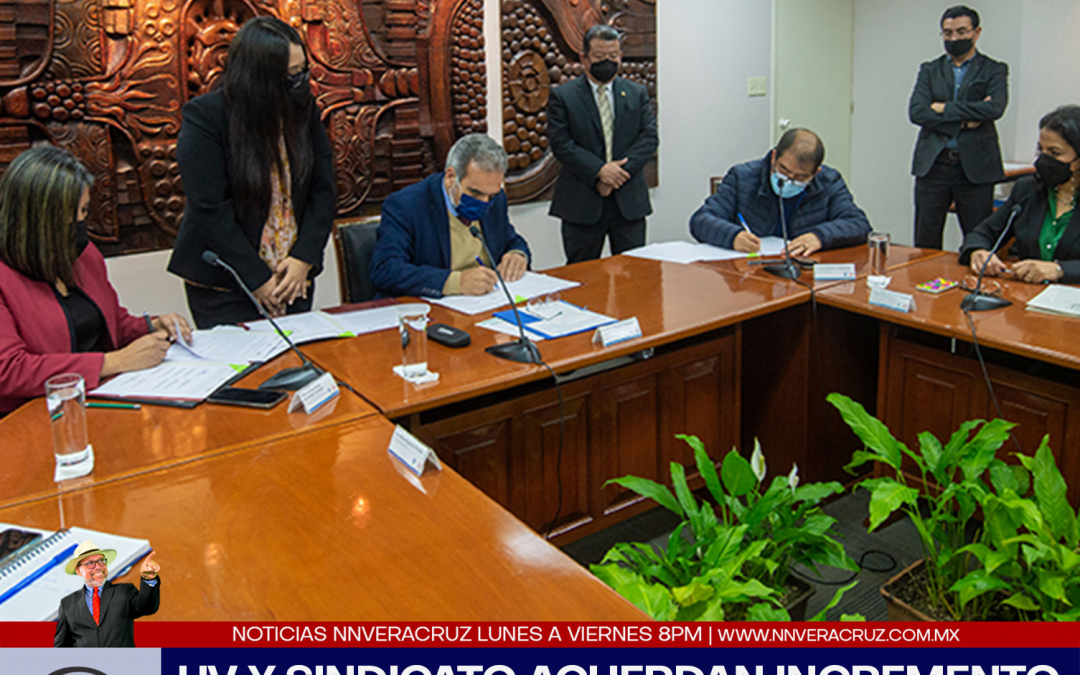 UV Y SINDICATO ACUERDAN INCREMENTO SALARIAL DEL 3.5 POR CIENTO