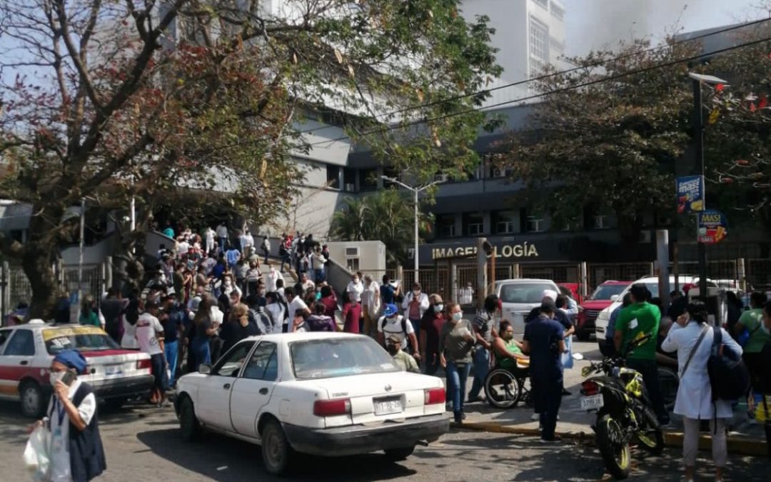 INCENDIO EN EL HOSPITAL REGIONAL DE VERACRUZ