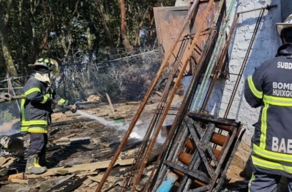 Un muerto y 2 lesionados el saldo por explosión de polvorín en Edomex