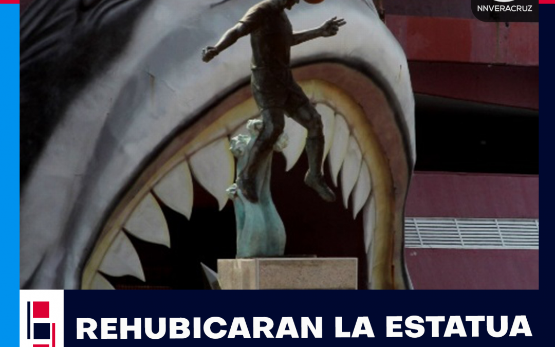 REHUBICARAN LA ESTATUA DE LUIS «PIRATA» FUENTE