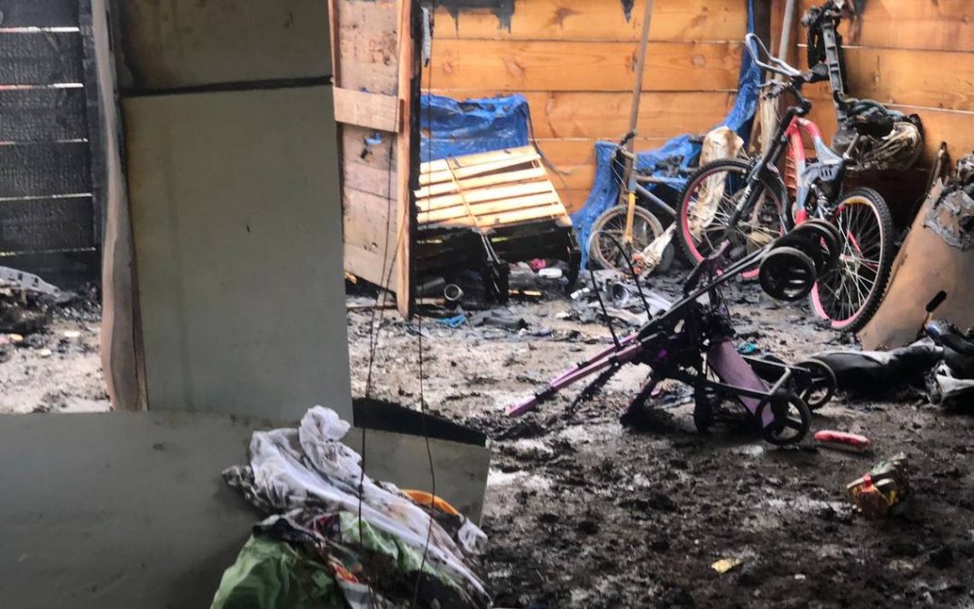 TRAGEDIA EN TIHUATLAN; MUERE BEBE DURANTE INCENDIO