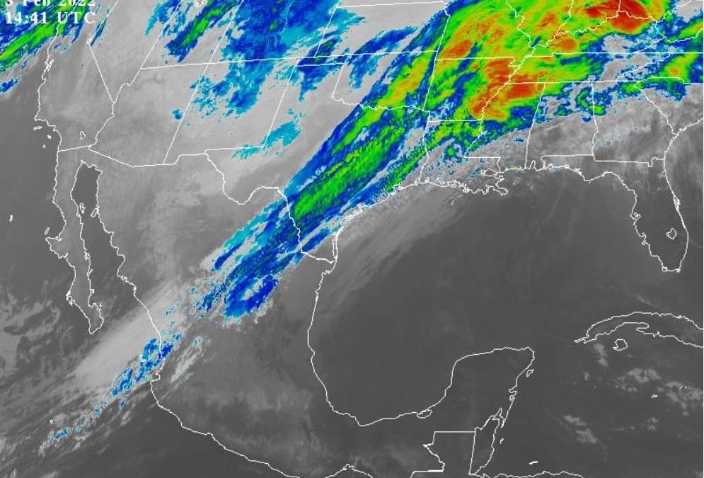 Clima en Veracruz: se prevé fuerte norte con rachas de 105 km/h