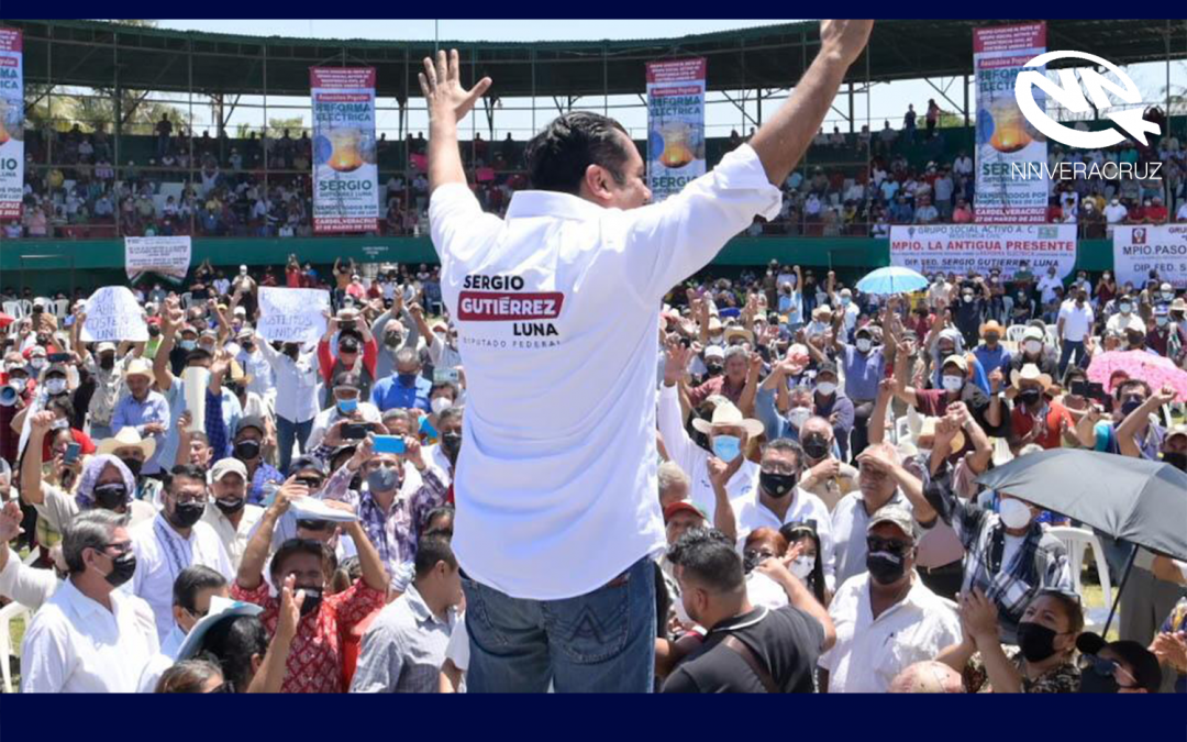 MILES RECIBEN EN LA REGION DE ACTOPAN AL DIPUTADO SERGIO GUTIERREZ
