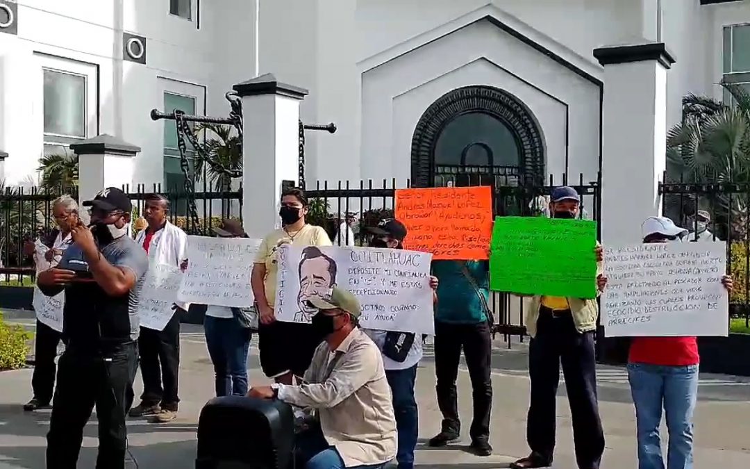 Pescadores denuncian ecocidio en ampliación portuaria