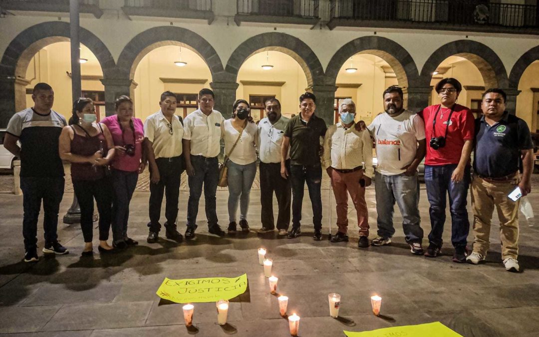 PERIODISTAS DE LOS TUXTLAS EXIGEN JUSTICIA