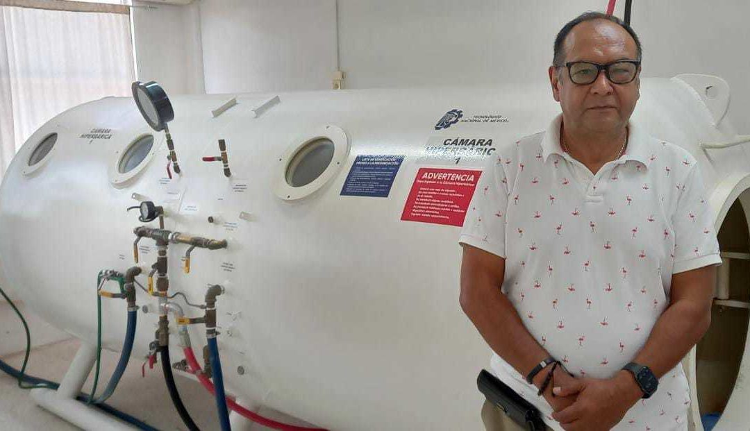 La medicina hiperbárica, una opción ignorada en México: Doctor José Luis Lara