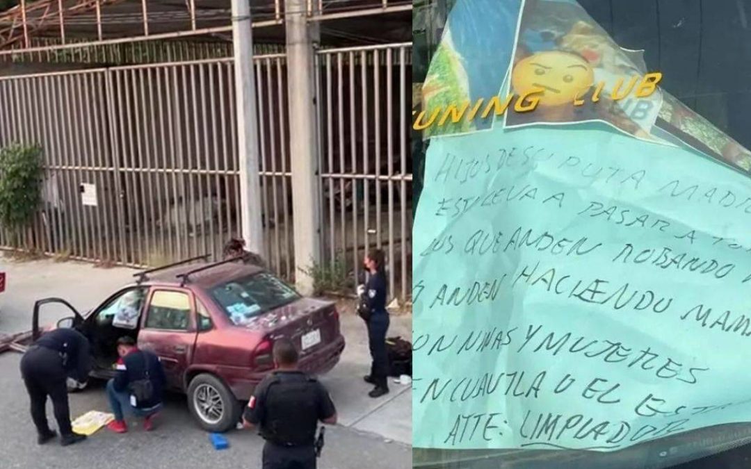 VENGADOR ANÓNIMO EN MORELOS DEJA DOS CUERPOS Y MENSAJES