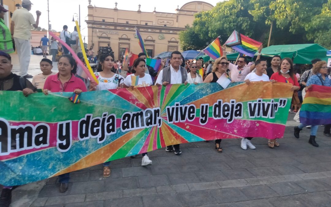 COMUNIDAD LGBTI DE PAPANTLA REALIZÓ MARCHA DEL ORGULLO Y DE LA DIVERSIDAD SEXUAL.