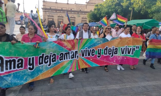 COMUNIDAD LGBTI DE PAPANTLA REALIZÓ MARCHA DEL ORGULLO Y DE LA DIVERSIDAD SEXUAL.