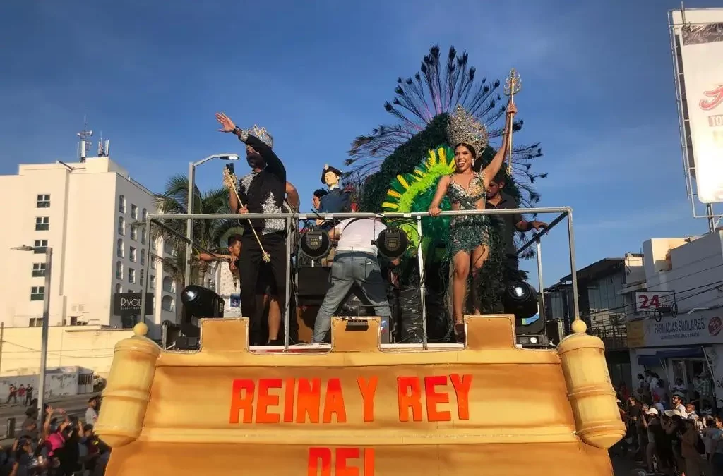 ARRANCO EL PRIMER DESFILE DE CARNAVAL DE VERACRUZ 2022