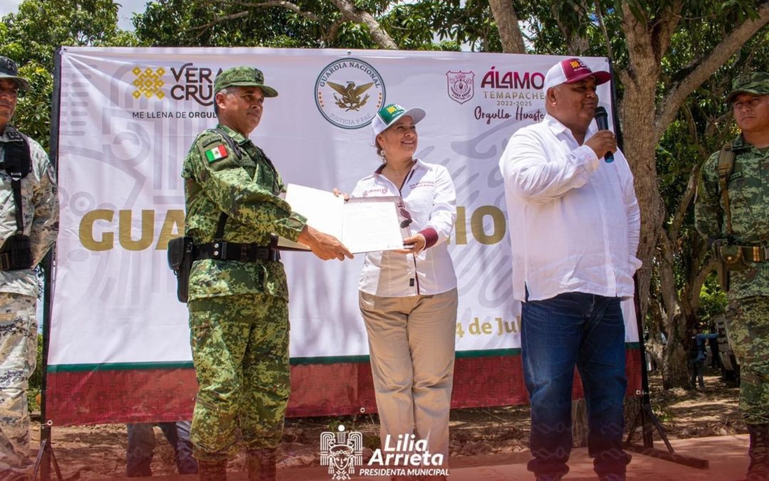 EMPIEZA CONSTRUCCION DE GN EN ALAMO CON LA DONACION DE 10 HECTAREAS
