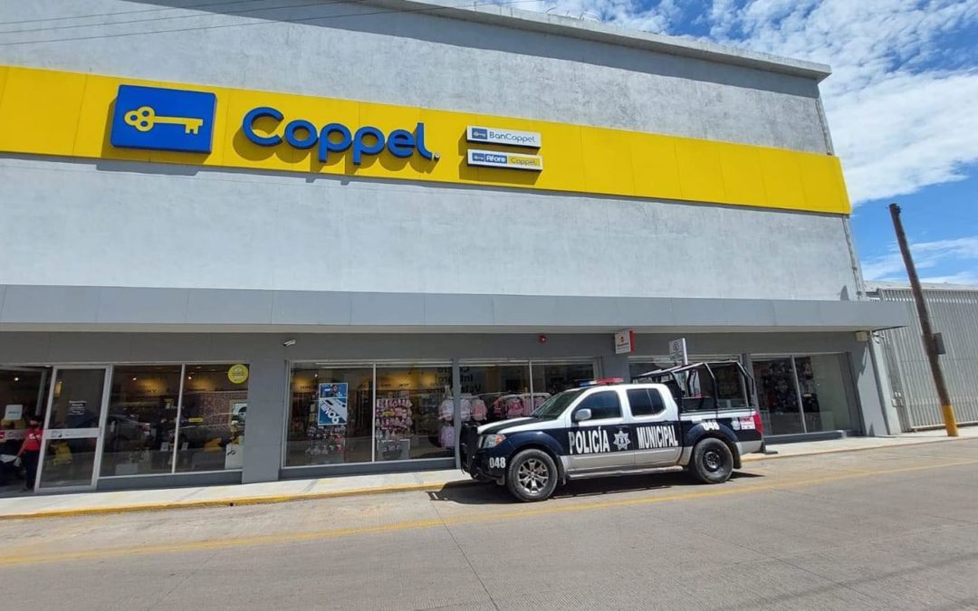 ATRACO EN EL INTERIOR DE COPPEL