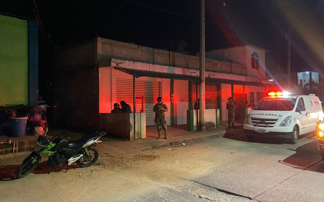 ASESINAN A DOS PERSONAS EN ACAYUCAN