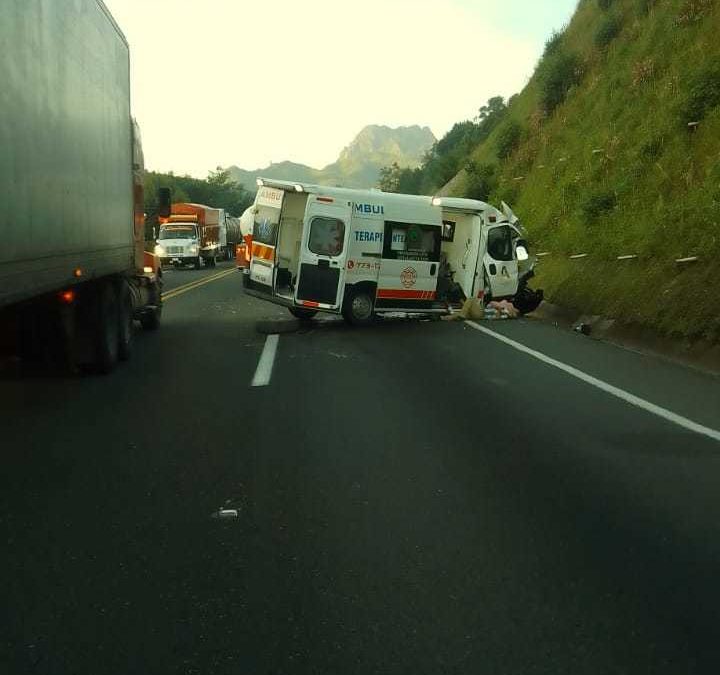 DEJA HERIDOS Y MUERTOS DOS ACCIDENTES FATALES EN LA AUTOPISTA MÉXICO-TUXPAN