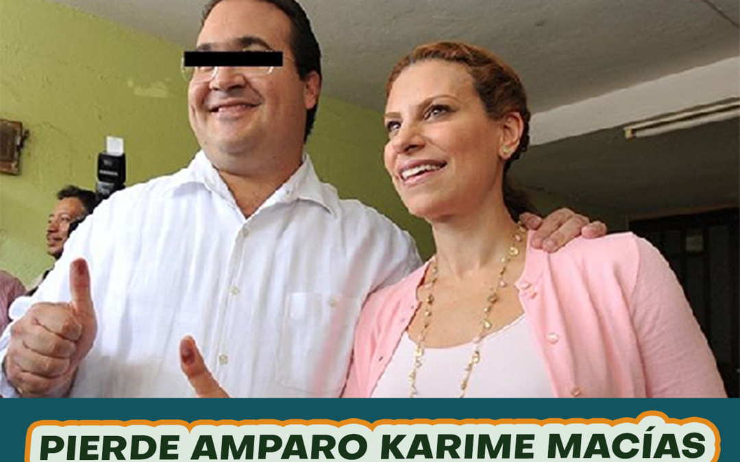 PIERDE AMPARO KARIME MACIAS