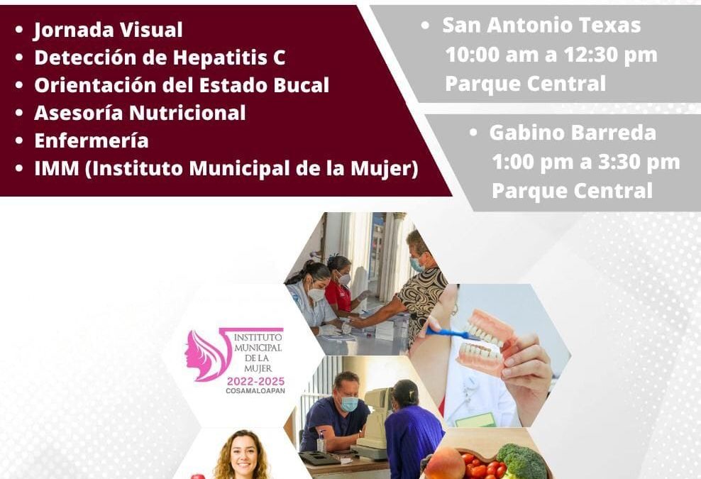 HOY DAN INICIO LAS BRIGADAS PROGRAMADAS EN LOCALIDADES DE COSAMALOAPAN
