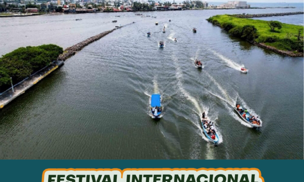 TRADICIONAL PASEO ACUATICO DE LAS FIESTAS DE SANTA ANA EN BOCA DEL RIO