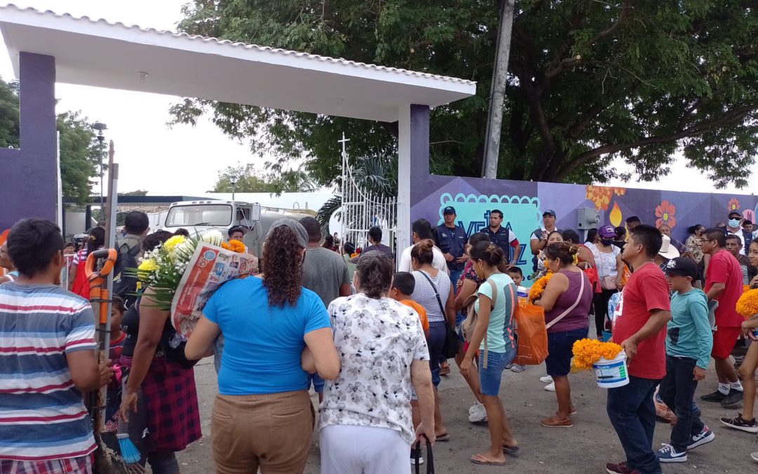 A su máxima capacidad Panteón Particular de Veracruz