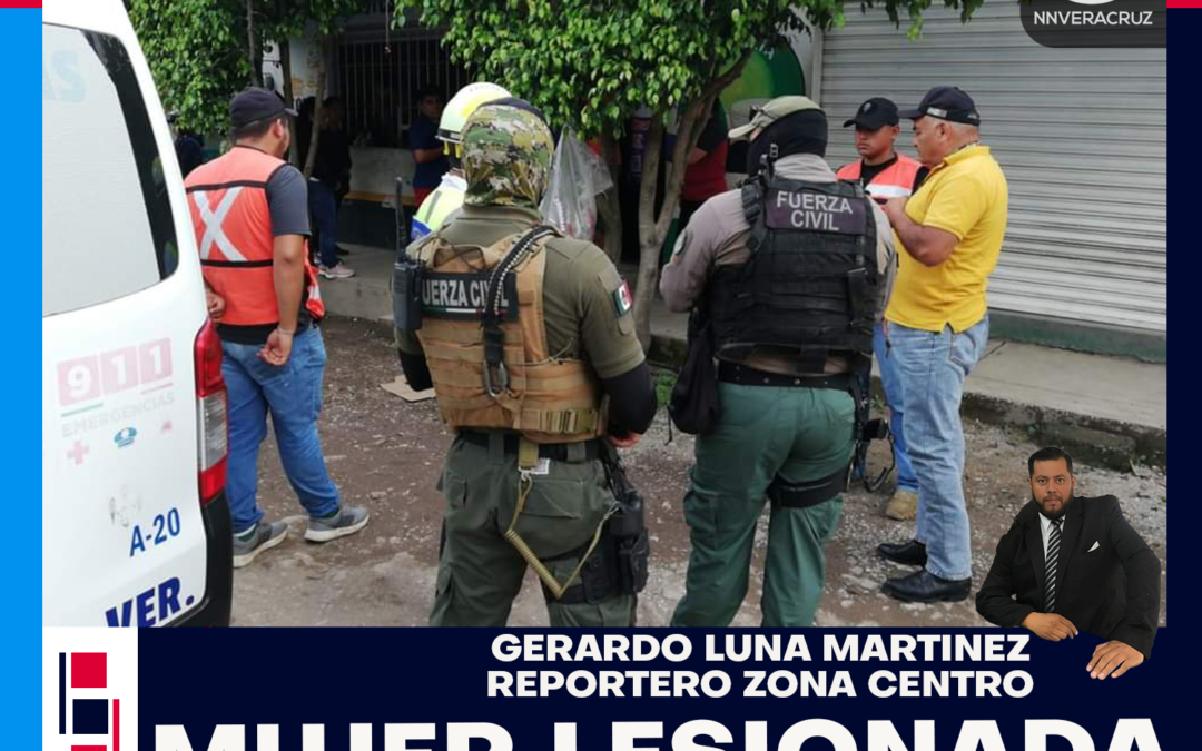MUJER LESIONADA TRAS ASALTO
