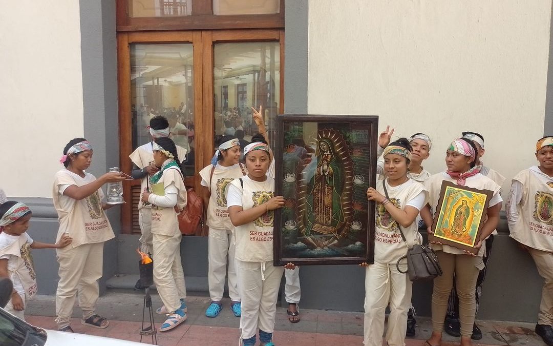 DESDE CHIAPAS ARRIBA A LA CATEDRAL DE VERACRUZ PEREGRINACION A LA VIRGEN DE GUADALUPE