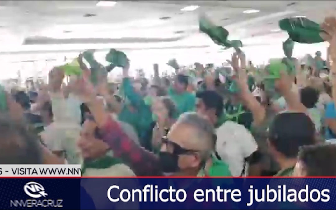 CONFLICTO ENTRE JUBILADOS EN NANCHITAL, TERMINARON A GOLPES