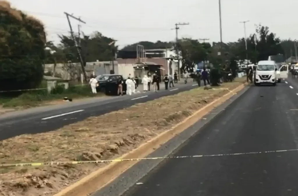 DOMINGO DE BALACERAS EN VERACRUZ (VIDEO)