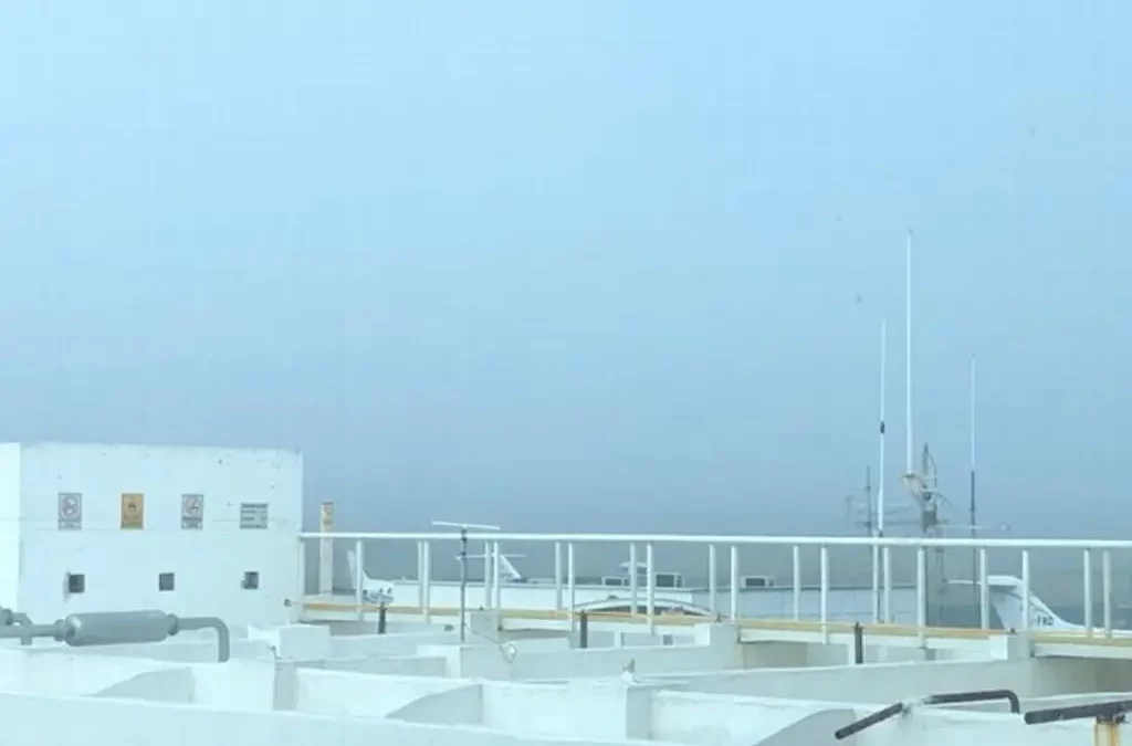 AMANECEMOS CON NEBLINA EN VERACRUZ