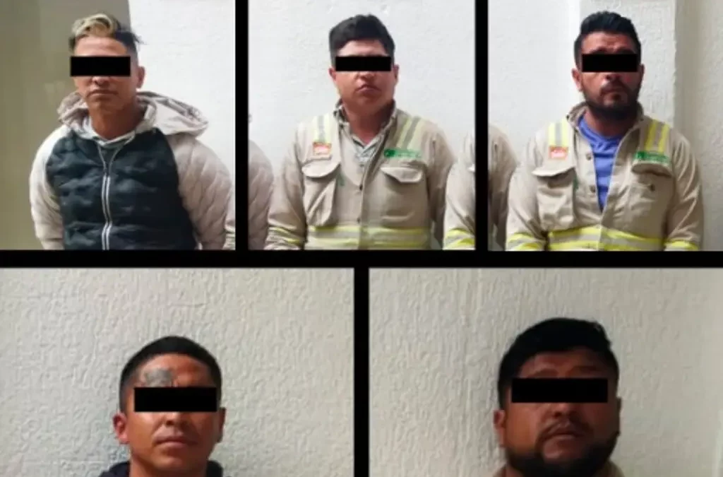 Detienen a banda de extorsionadores que según trabajaban en CFE