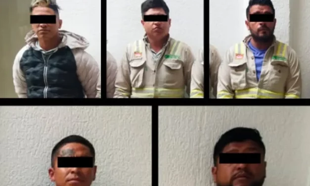 Detienen a banda de extorsionadores que según trabajaban en CFE
