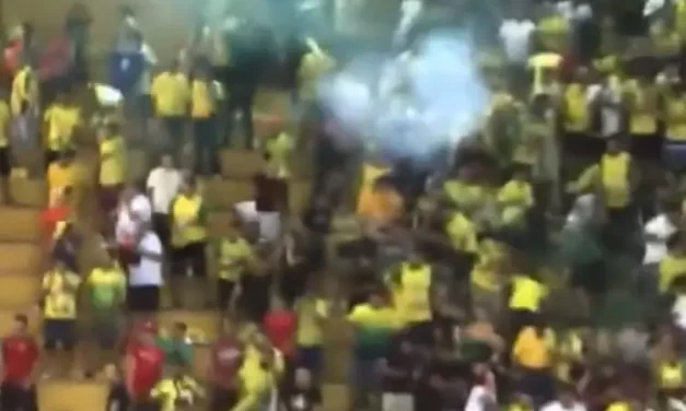 Detonaciones en un partido