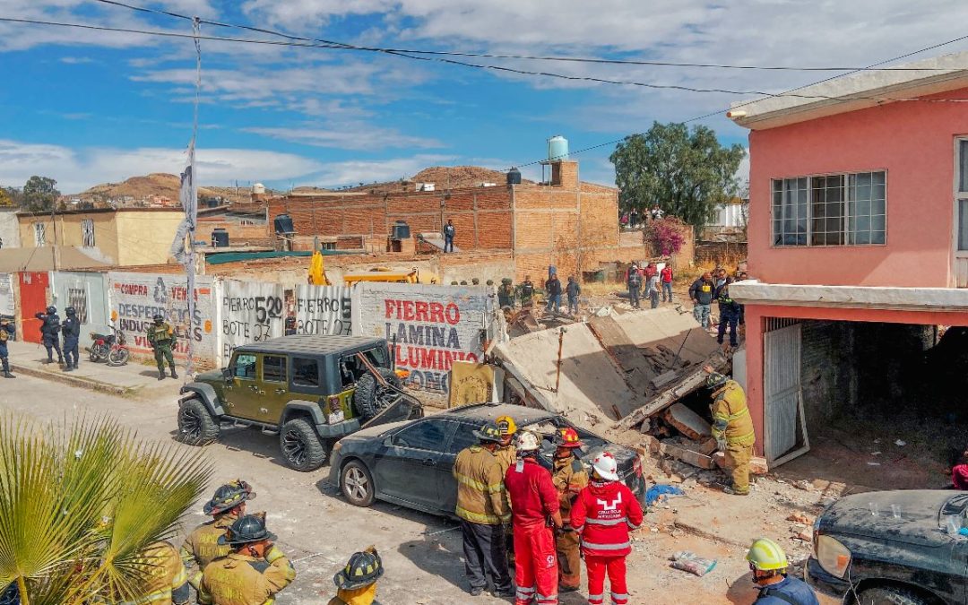 EXPLOSIÓN POR ACUMULACIÓN DE GAS DEJA UNA VICTIMA