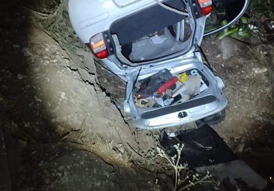 VUELCA TAXI DE AMATLAN EN CUICHAPA