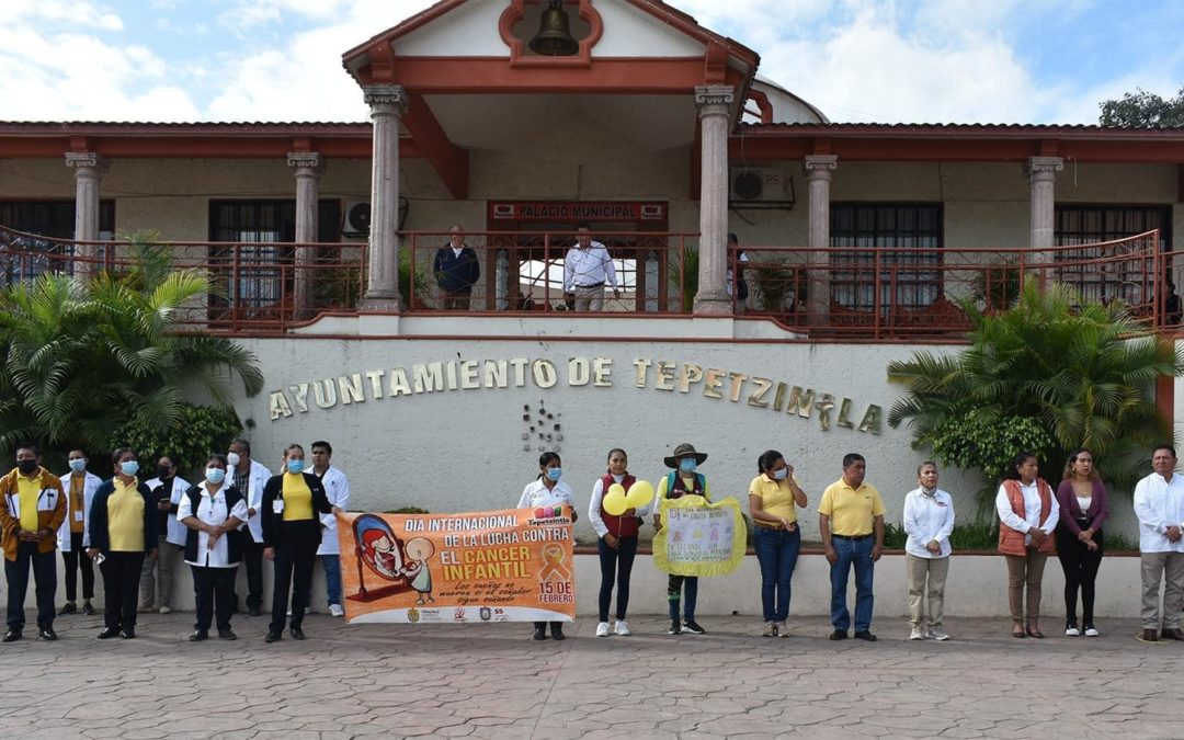 CONMEMORAN EL DIA INTERNACIONAL DEL CANCER INFANTIL EN TEPETZINTLA