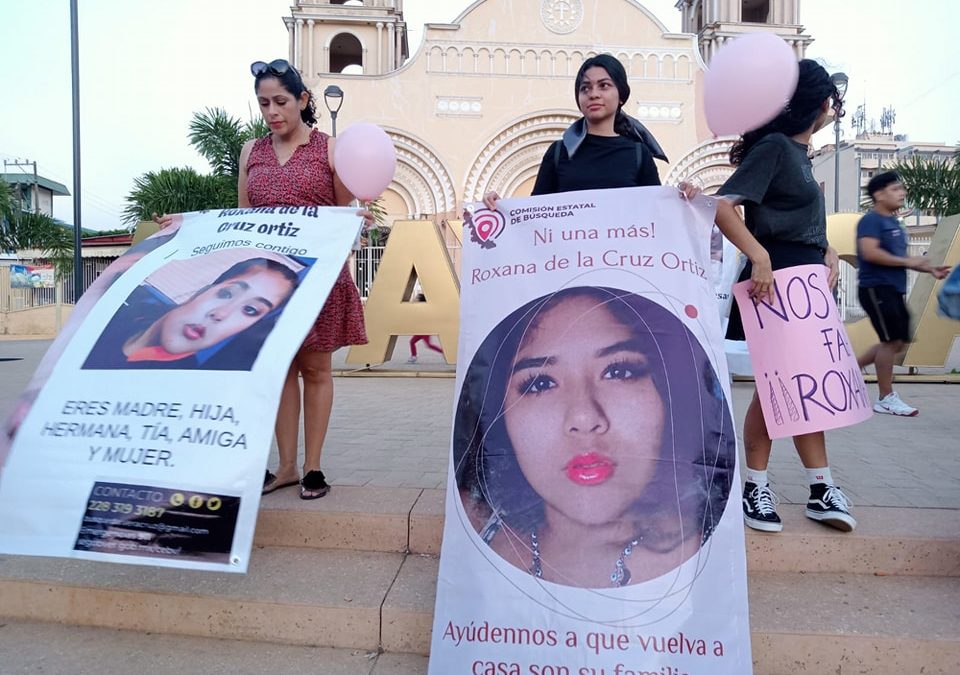 FAMILIARES DE ROXANA ASEGURAN QUE VIVEN EN UN VERACRUZ DE TERROR