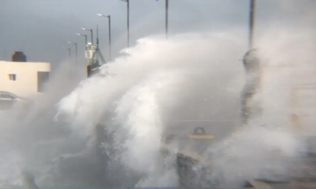 Así la racha más intensa por el Norte el Veracruz