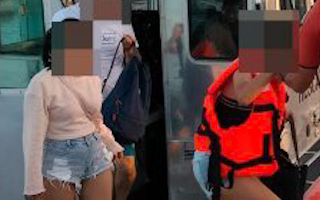 RESCATAN A NUEVE PERSONAS FRENTE A LA COSTA DE VERACRUZ