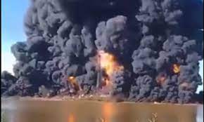 EXPLOSIÓN DE DUCTO DE PEMEX EN NANCHITAL