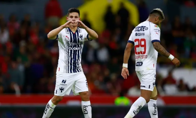 Monterrey le pega al Atlas y es nuevo líder de la Liga MX