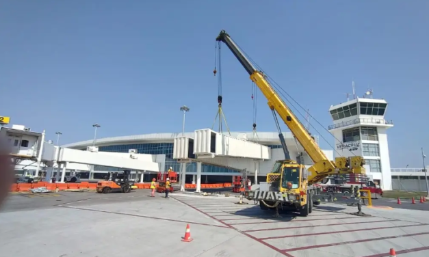 Aeropuerto de Veracruz adquiere nuevo aeropasillo, checa para qué sirve