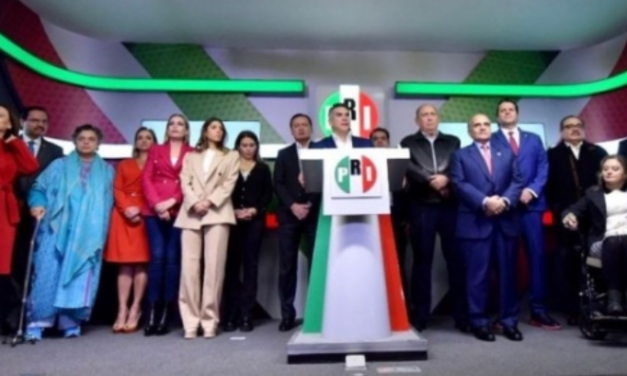 Reitera PRI que trabajará unido con sus bancadas en Senado y Cámara de Diputados
