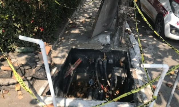 Tienen 15 días viviendo en medio del peligro en avenida de Veracruz