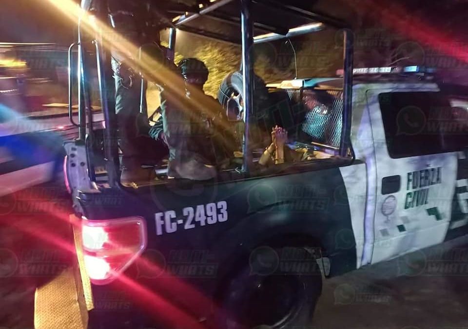 GUARDIA NACIONAL AGREDE A LA POLICIA MUNICIPAL