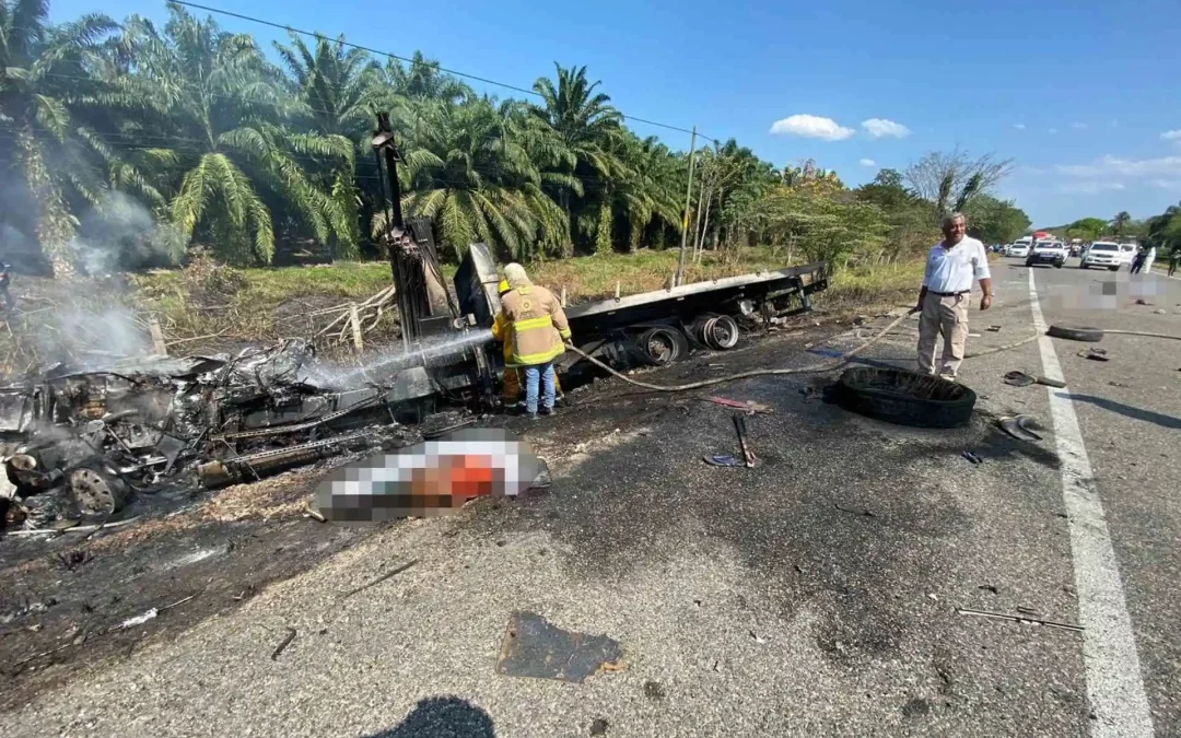 Accidente carretero en Chiapas deja 7 muertos y 7 más heridas