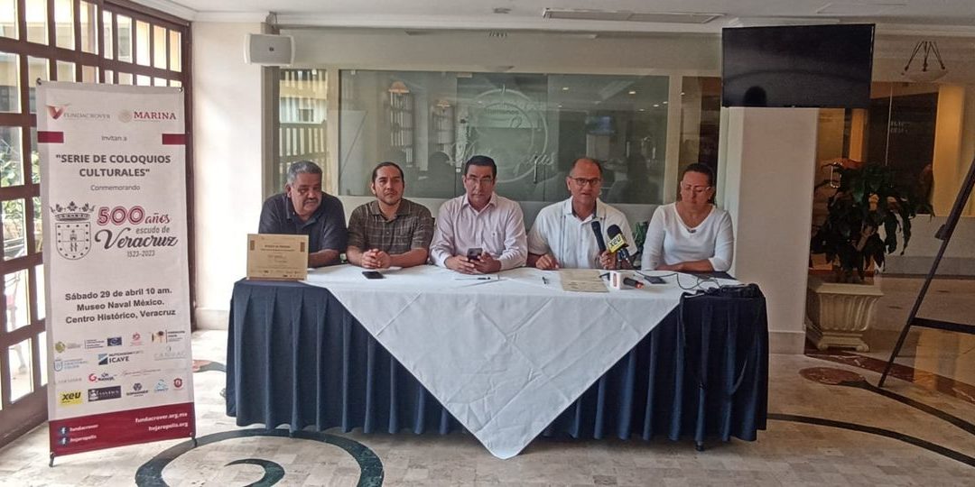 INVITAN A COLOQUIOS CULTURALES POR LOS 500 AÑOS DEL ESCUDO DE VERACRUZ