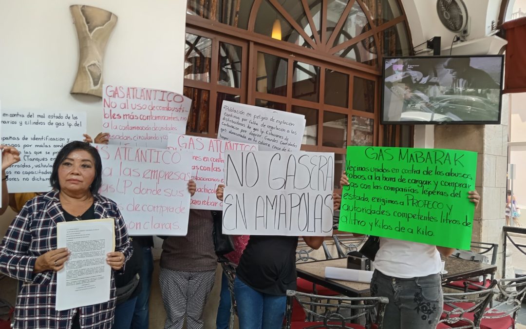 EXIGEN CIERRE DE LA GASERA DE LAS AMAPOLAS