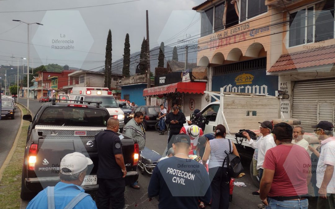 ATROPELLAN A MUJER EN NOGALES