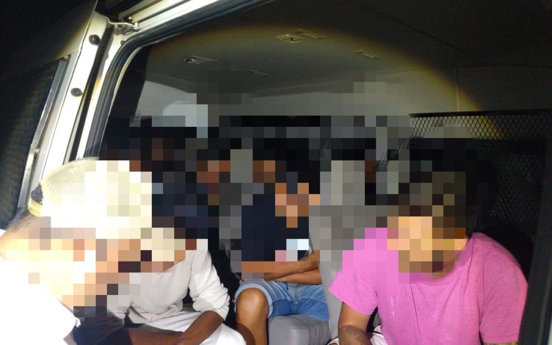 Resguarda SSP a 57 personas de origen extranjero en cinco municipios.