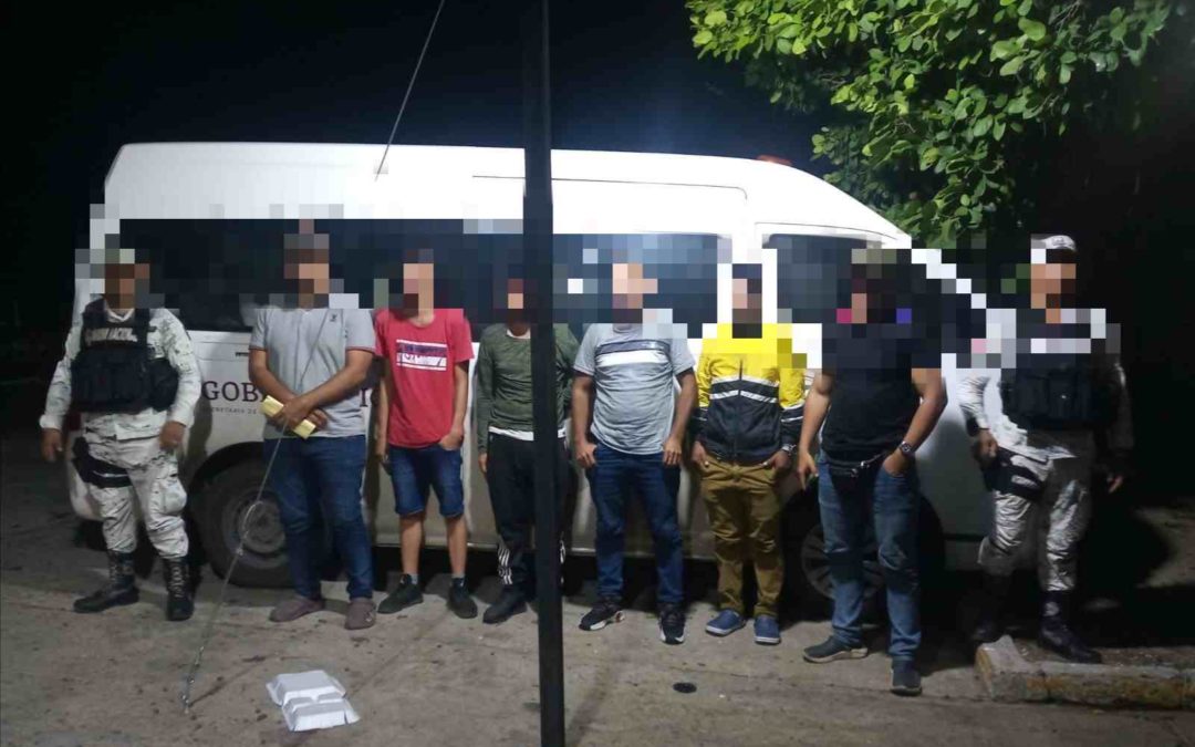 CONTINÚA VIA CRUCIS DE MIGRANTES; INTERVIENEN A 177