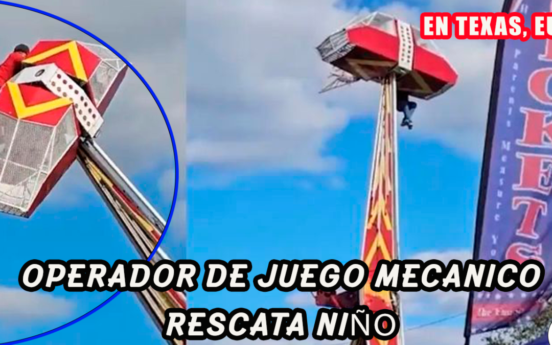 OPERADOR DE JUEGO MECÁNICO SALVA NIÑO